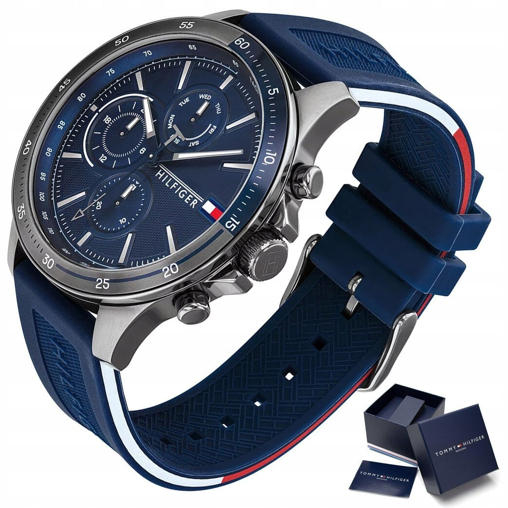VYRIŠKAS LAIKRODIS TOMMY HILFIGER 1791721 BANK (zf023a