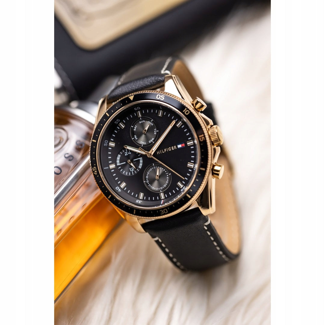 VYRIŠKAS LAIKRODIS TOMMY HILFIGER 1791836 PARKER (zf041c) + DĖŽUTĖ