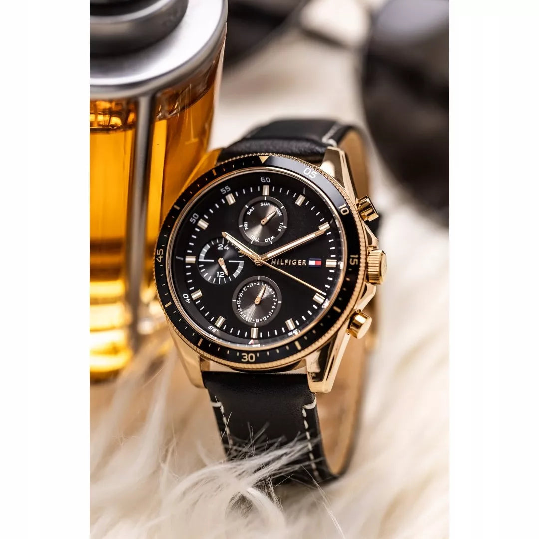 VYRIŠKAS LAIKRODIS TOMMY HILFIGER 1791836 PARKER (zf041c) + DĖŽUTĖ