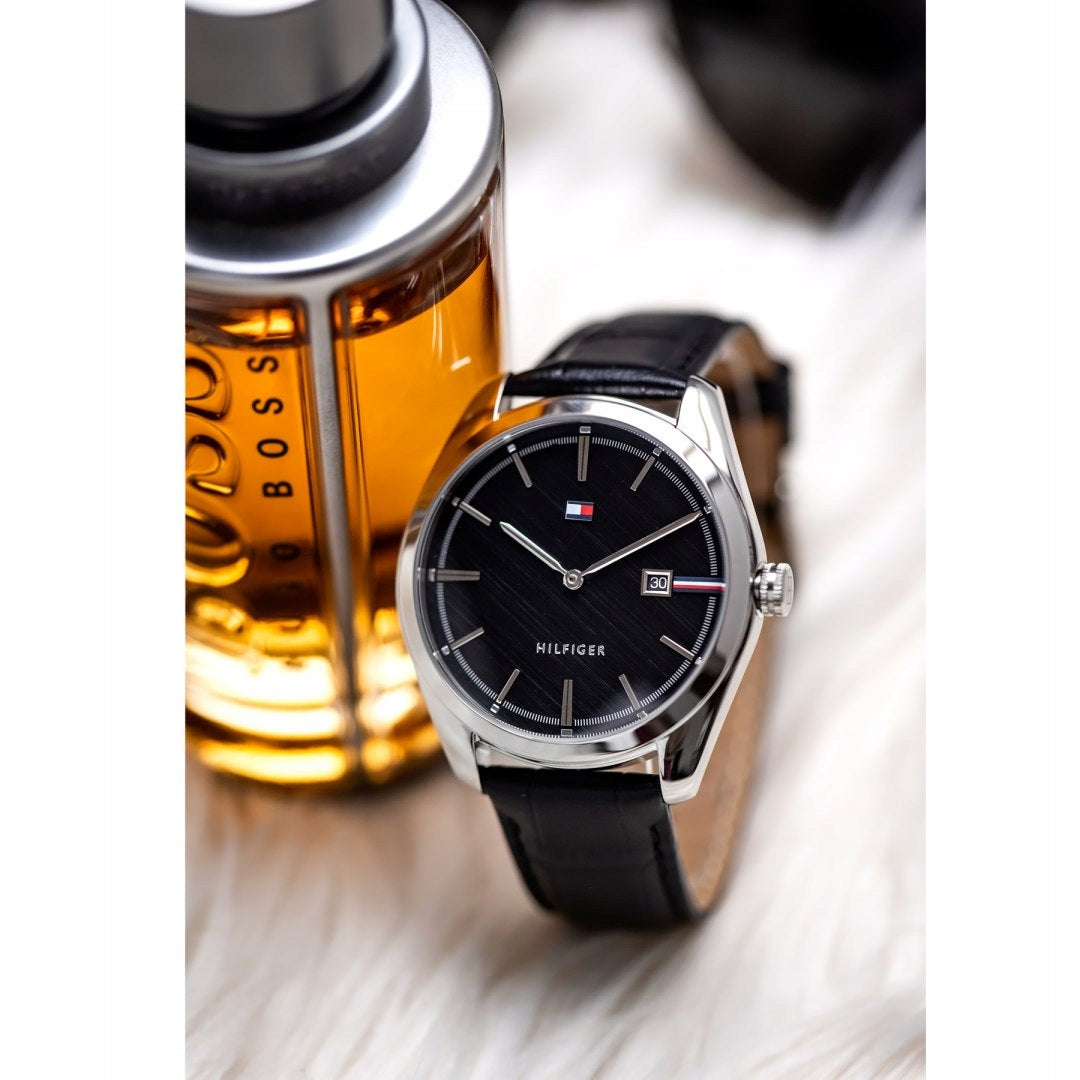 Vyriškas laikrodis TOMMY HILFIGER Theo 1710439 (zf115a) + DĖŽUTĖ