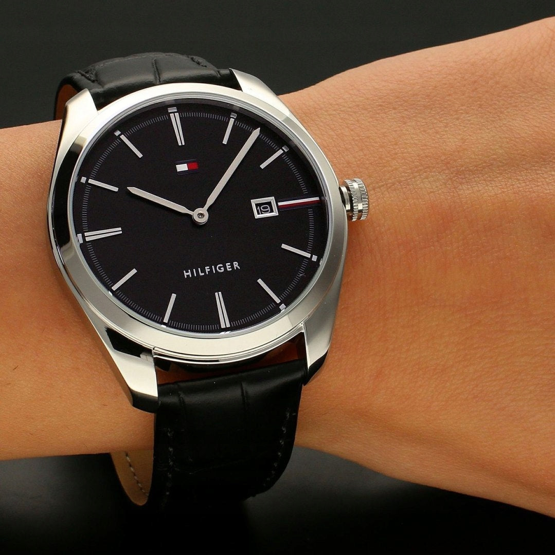 Vyriškas laikrodis TOMMY HILFIGER Theo 1710439 (zf115a) + DĖŽUTĖ