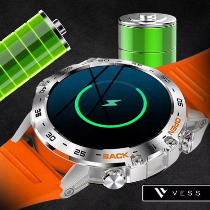 VYRIŠKAS IŠMANUSIS LAIKRODIS SMARTWATCH 360x360 SKAMBUČIAI MENIU LIETUVIŠKAS VANDENIUI ATSPARUS + DOVANA
