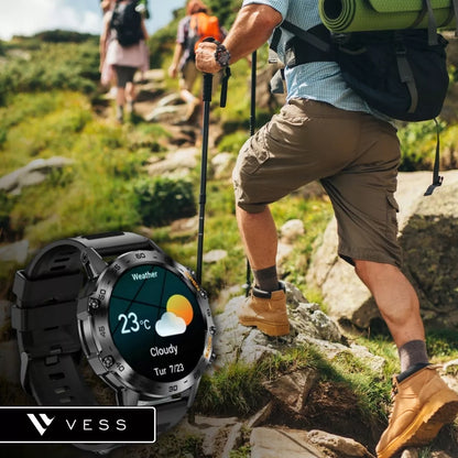 VYRIŠKAS IŠMANUSIS LAIKRODIS SMARTWATCH 360x360 SKAMBUČIAI MENIU LIETUVIŠKAS VANDENIUI ATSPARUS + DOVANA
