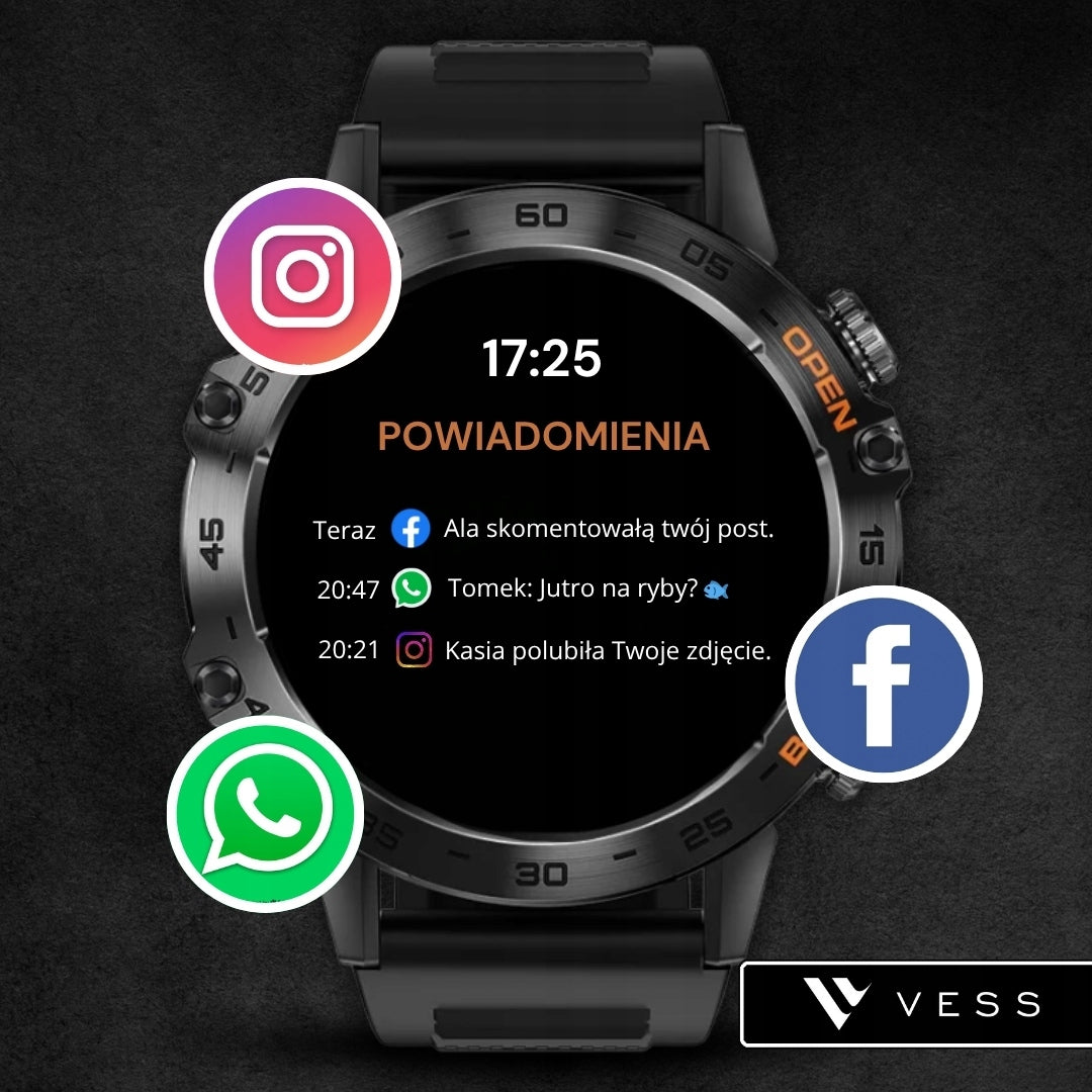 VYRIŠKAS IŠMANUSIS LAIKRODIS SMARTWATCH 360x360 SKAMBUČIAI MENIU LIETUVIŠKAS VANDENIUI ATSPARUS + DOVANA