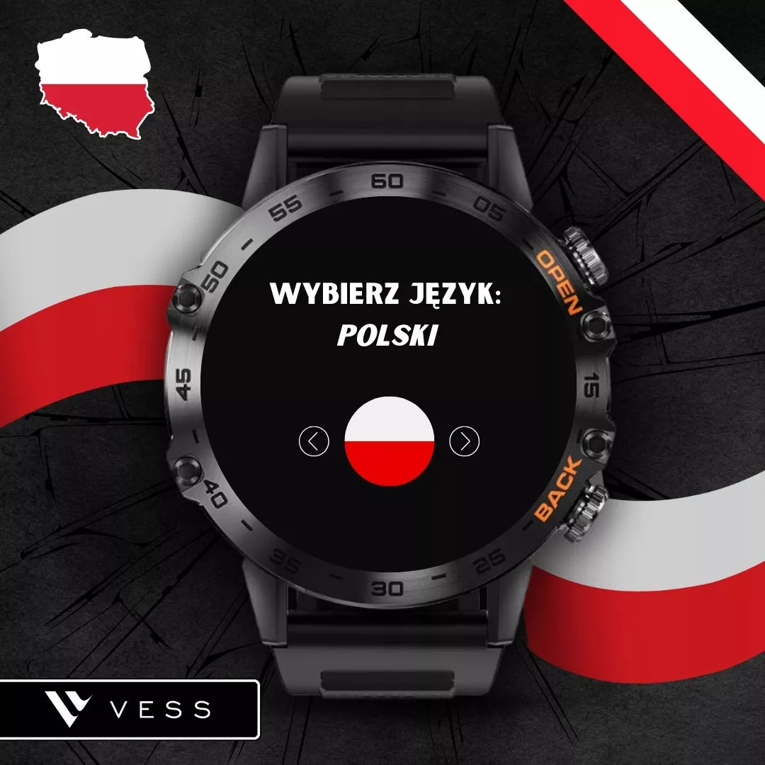 VYRIŠKAS IŠMANUSIS LAIKRODIS SMARTWATCH 360x360 SKAMBUČIAI MENIU LIETUVIŠKAS VANDENIUI ATSPARUS + DOVANA