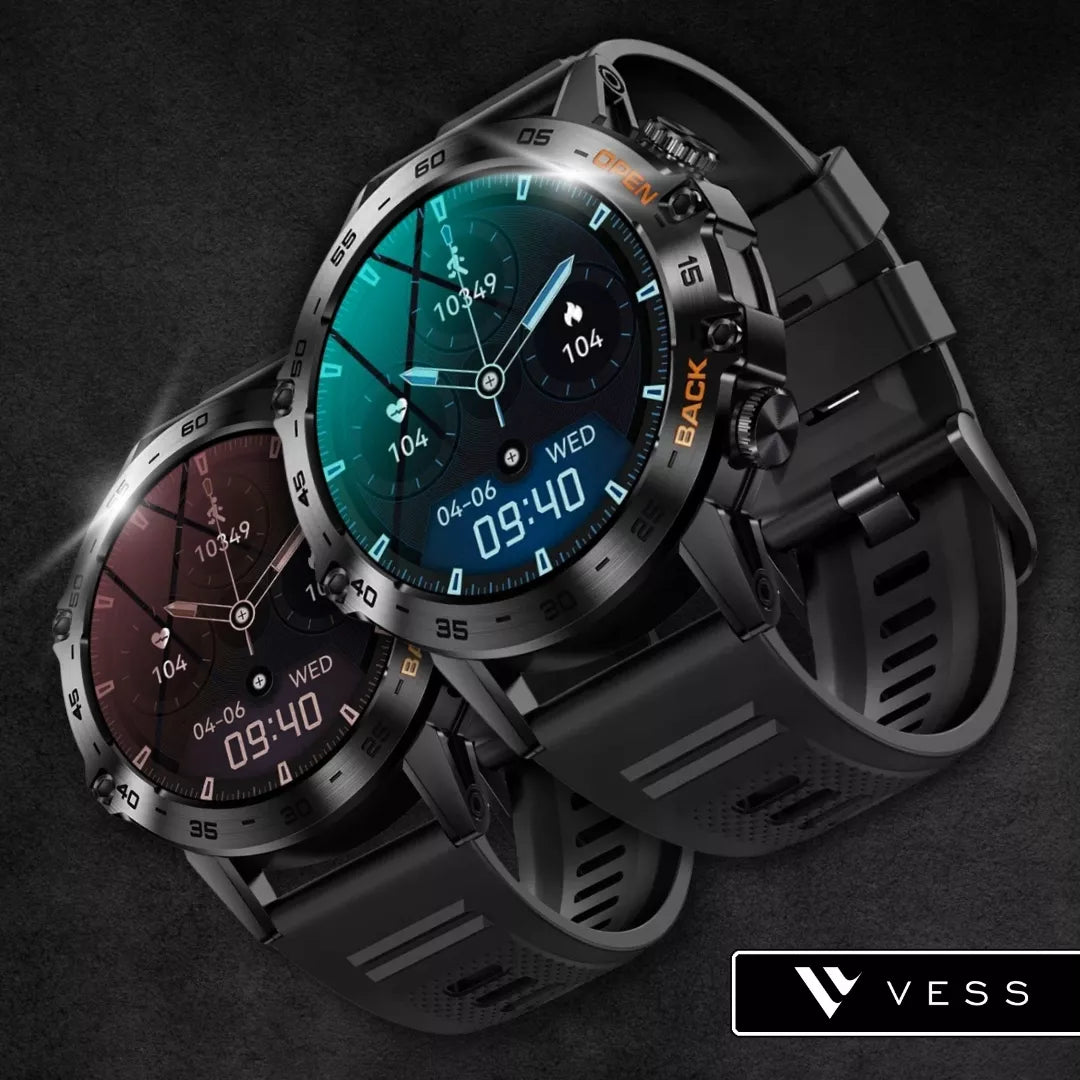 VYRIŠKAS IŠMANUSIS LAIKRODIS SMARTWATCH 360x360 SKAMBUČIAI MENIU LIETUVIŠKAS VANDENIUI ATSPARUS + DOVANA