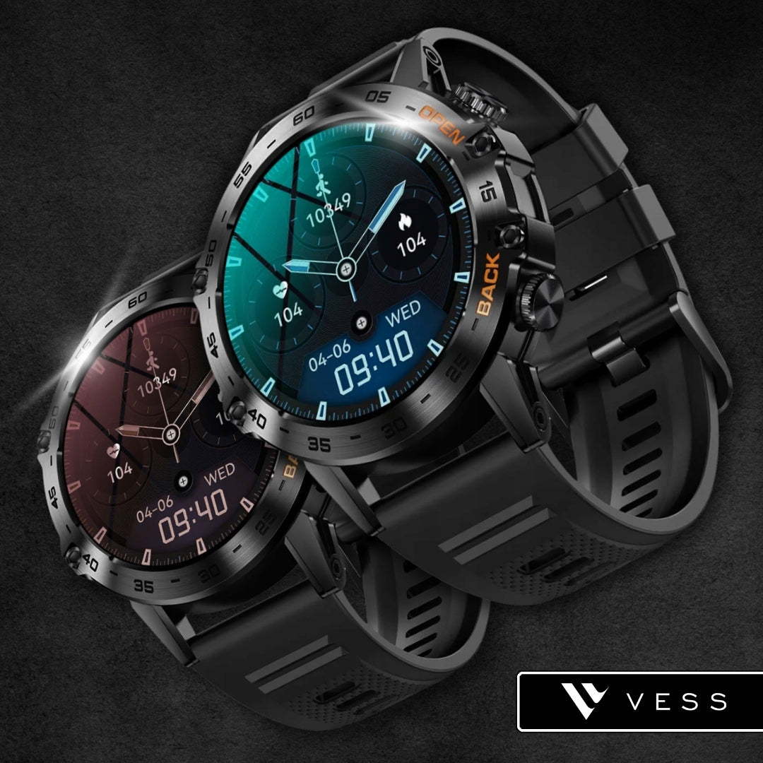 VYRIŠKAS IŠMANUSIS LAIKRODIS SMARTWATCH 360x360 SKAMBUČIAI MENIU LIETUVIŠKAS VANDENIUI ATSPARUS + DOVANA