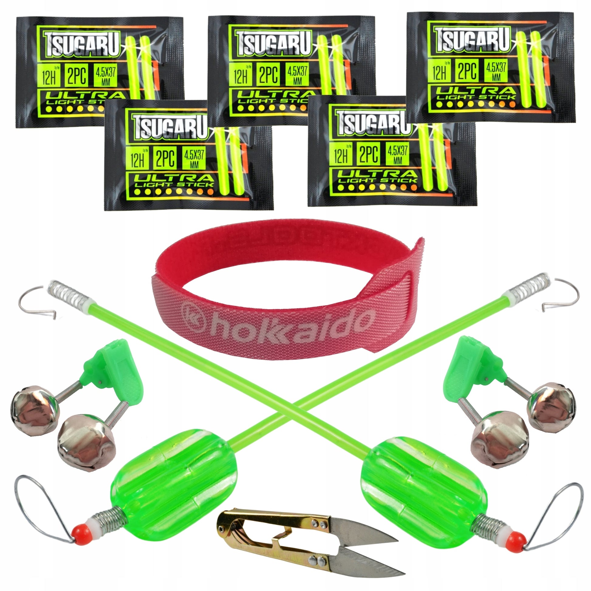 Žvejybos reikmenų rinkinys: plūdinė, dugninė, spiningo dėžė ALL HOKKAIDO