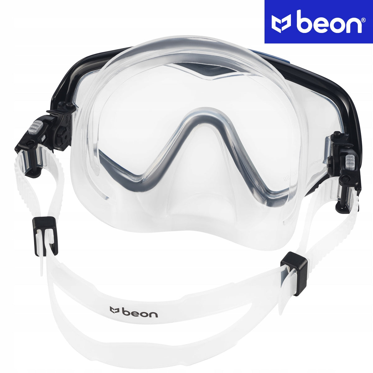 Nardymo rinkinys kaukė ir šnorkelis akiniai ir vamzdelis nardymui BEON