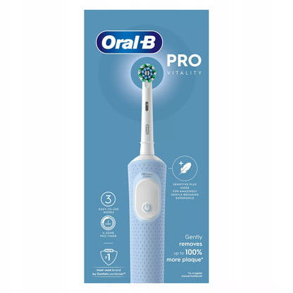 Rinkinys elektrinis dantų šepetėlis ORAL-B VITALITY PRO D103 Mėlynas