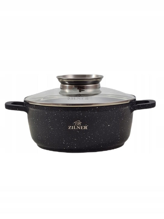 12 vnt. puodų rinkinys "MARMUR ZILNER INDUKCJA 8528"