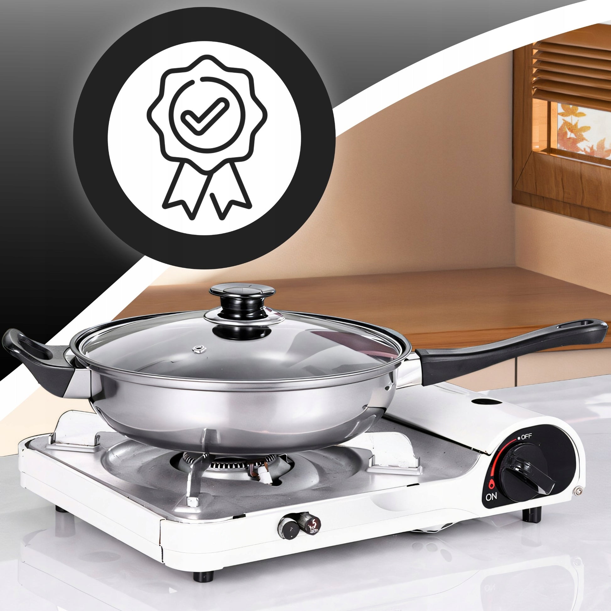 11 ELEMENTŲ VIRTUVĖS INDŲ IR PRIEDŲ RINKINYS DUJINGAI/INDUKCINEI VIRYKLĖI KETILAS KEPTUVĖ