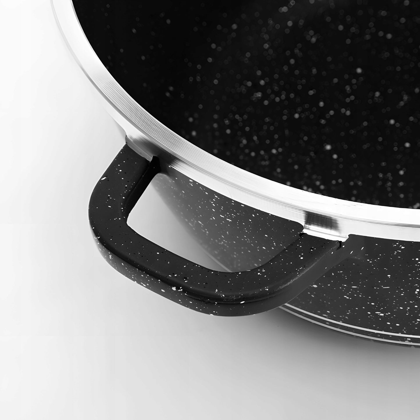 MARMURO PADENGIMO PUODŲ RINKINYS DUJINĖMS IR INDUKCINĖMS VIRYKLĖMS, 12 ELEMENTŲ, SU KELIAIS