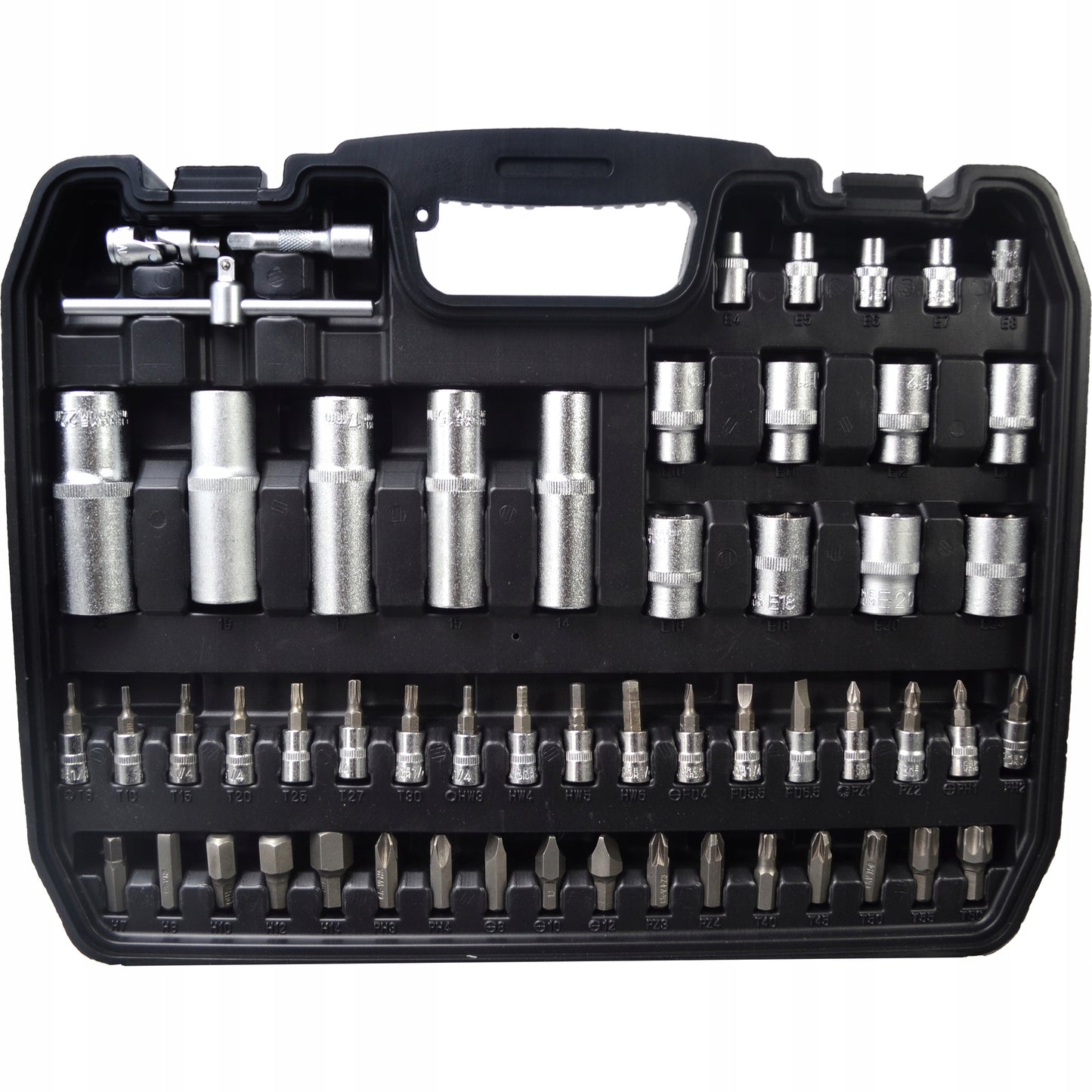 Rinkinys lizdinių raktų 108 elementų HOLDX