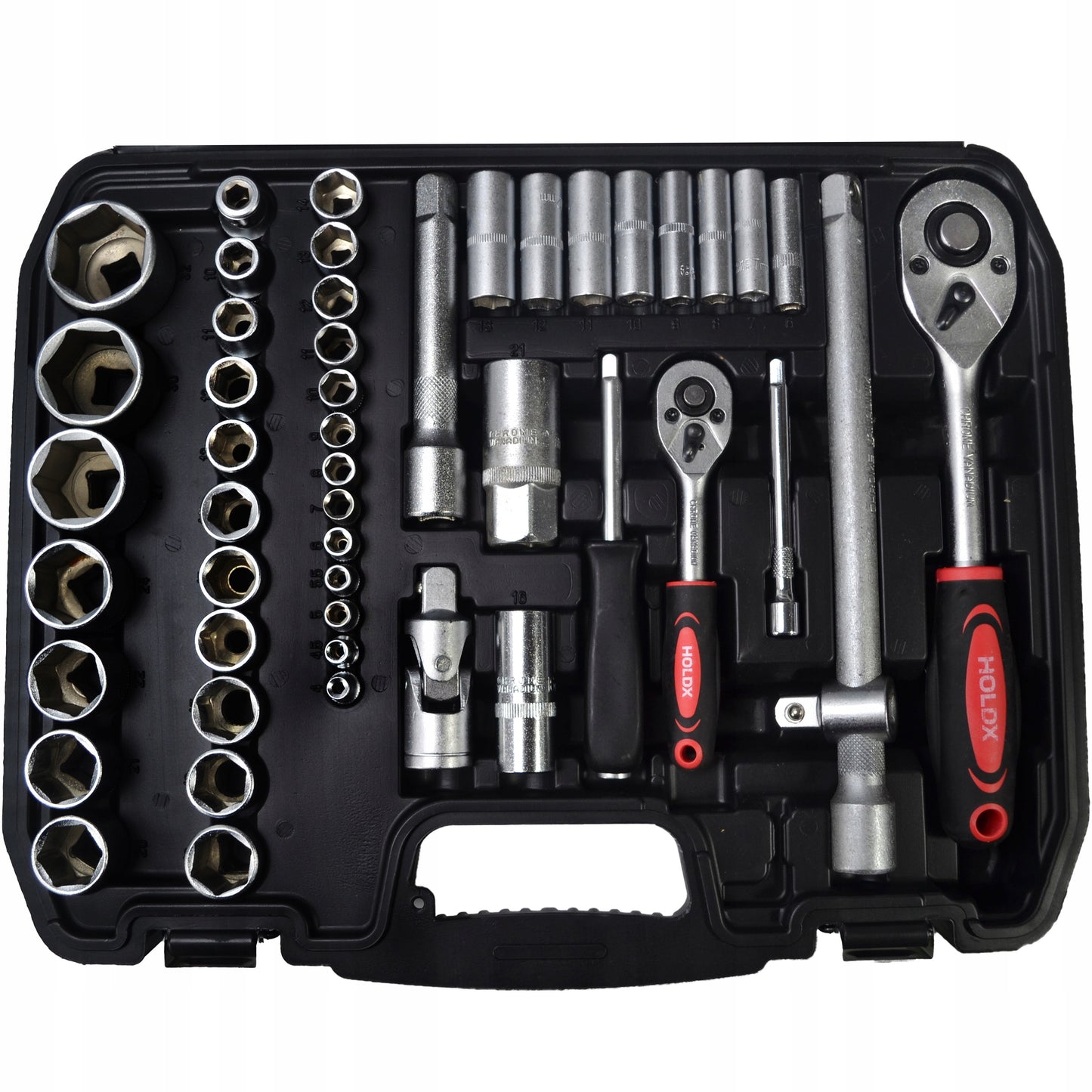 Rinkinys lizdinių raktų 108 elementų HOLDX