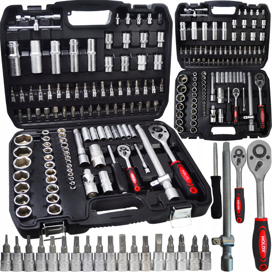 Rinkinys lizdinių raktų 108 elementų HOLDX