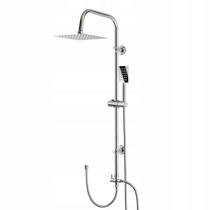 Dušo komplektas, dušo kolonėlė be maišytuvo, skirta dušo kabinai, lietaus dušas 20