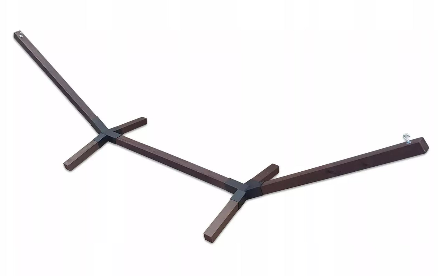 Rinkinys: stovas + 2 vietų hamakas BOHO ECRU, nešiojamas COMFORT ZONE, 200 kg