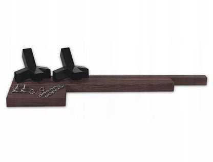 Rinkinys: stovas + 2 vietų hamakas BOHO ECRU, nešiojamas COMFORT ZONE, 200 kg