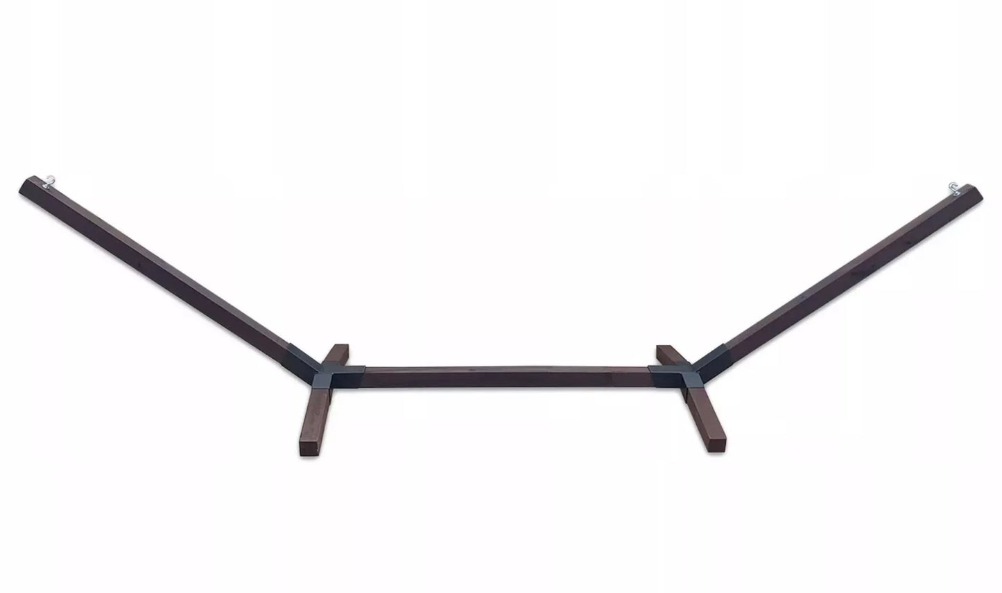 Rinkinys: stovas + 2 vietų hamakas BOHO ECRU, nešiojamas COMFORT ZONE, 200 kg