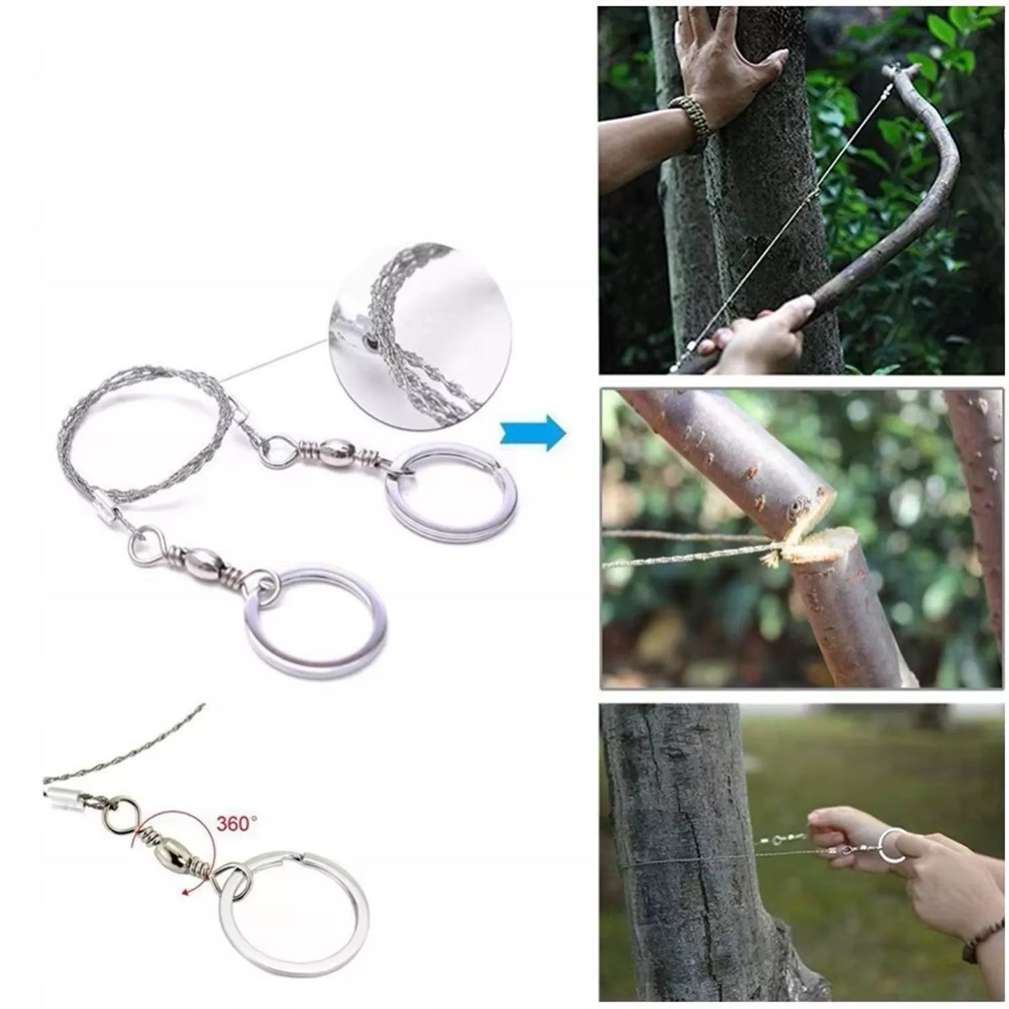 IŠGYVENIMO RINKINYS 18 viename "Multitool" įrankiai, karinis, taktinis XXL
