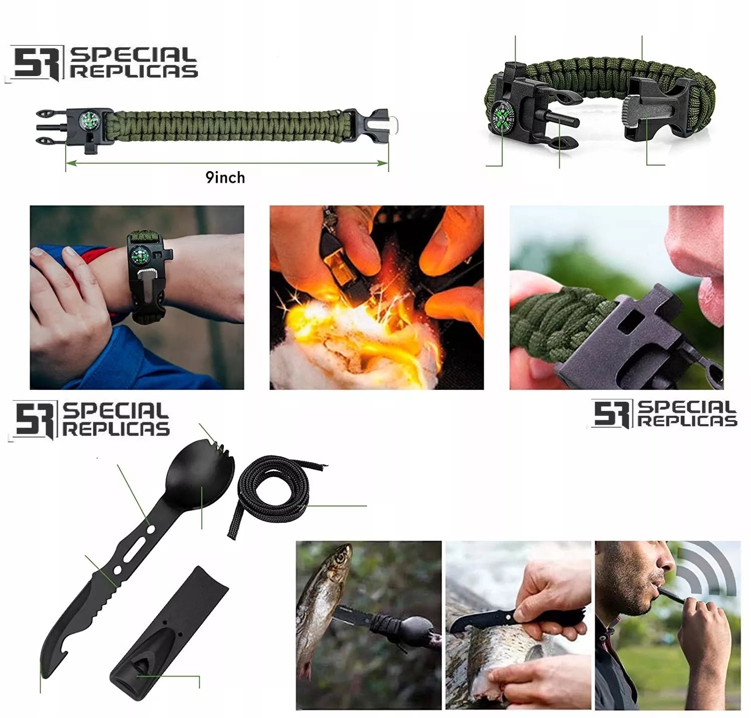 SURVIVALINIS RINKINYS BŪTINIBĖ 44 FUNKCIJOS ZS-77