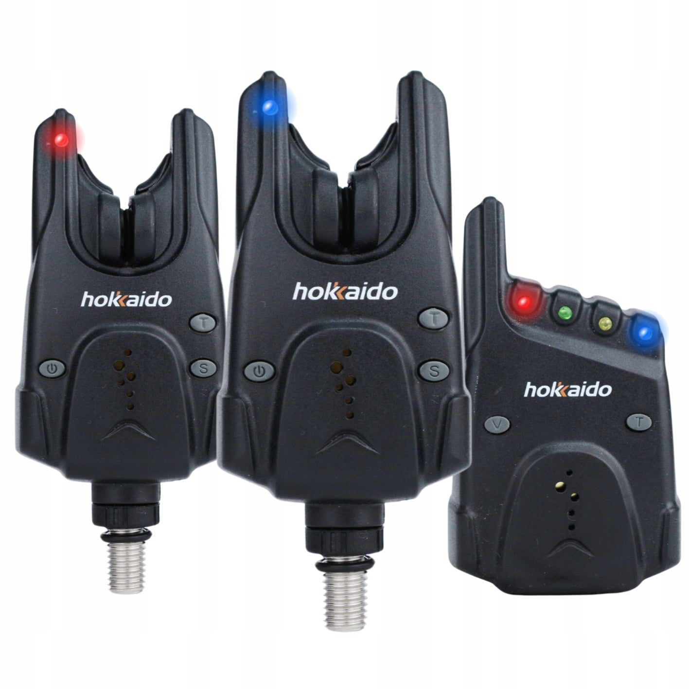 ŽVEJYBINIŲ SIGNALIZATORIŲ RINKINYS HOKKAIDO SU CENTRU 2+1 + BATERIJOS LAGAMINĖLIS