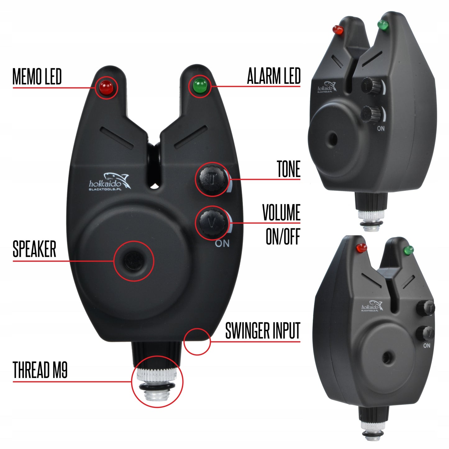 Karpių žvejybos rinkinys meškerės ritės stovas