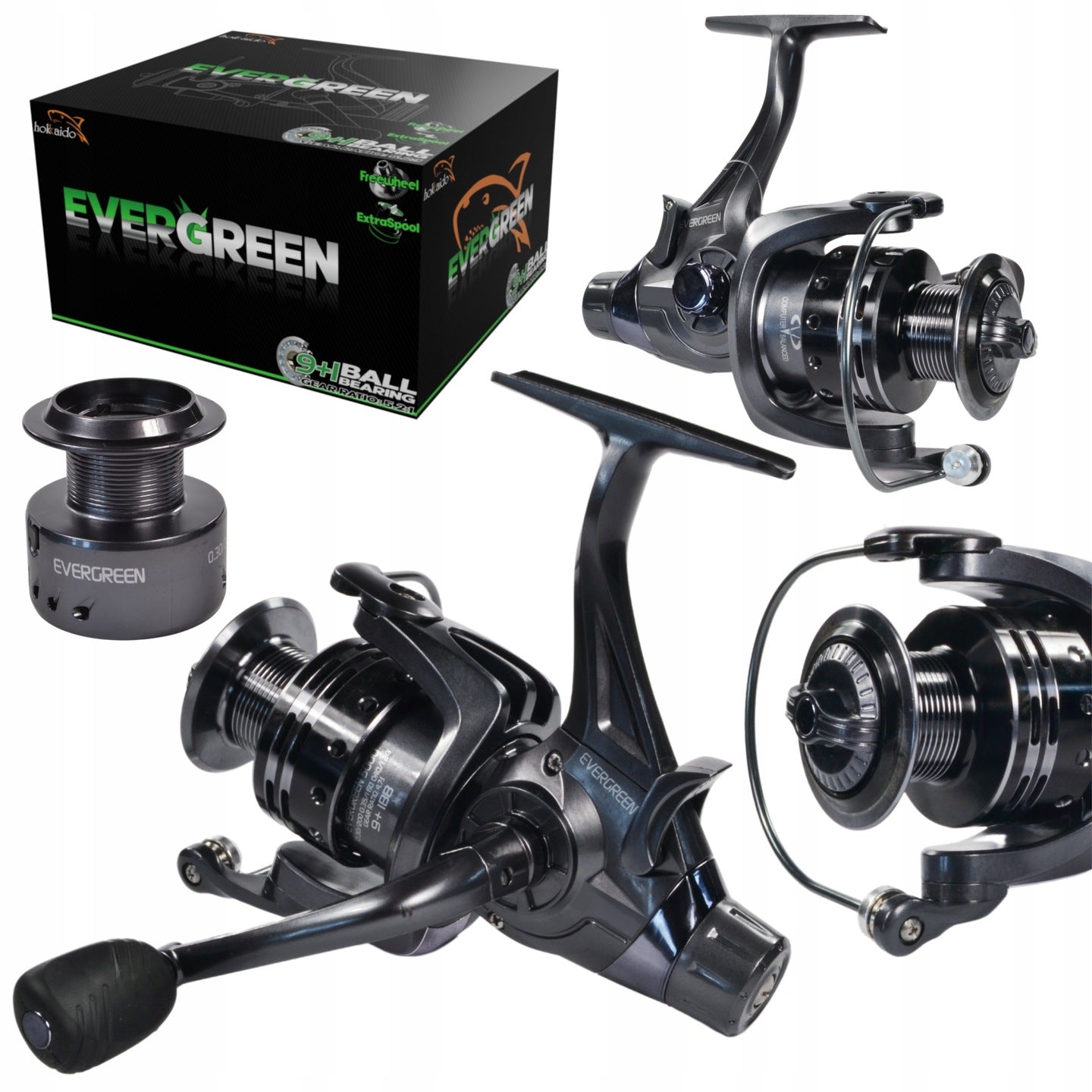 Karpių žvejybos rinkinys meškerės ritės stovas