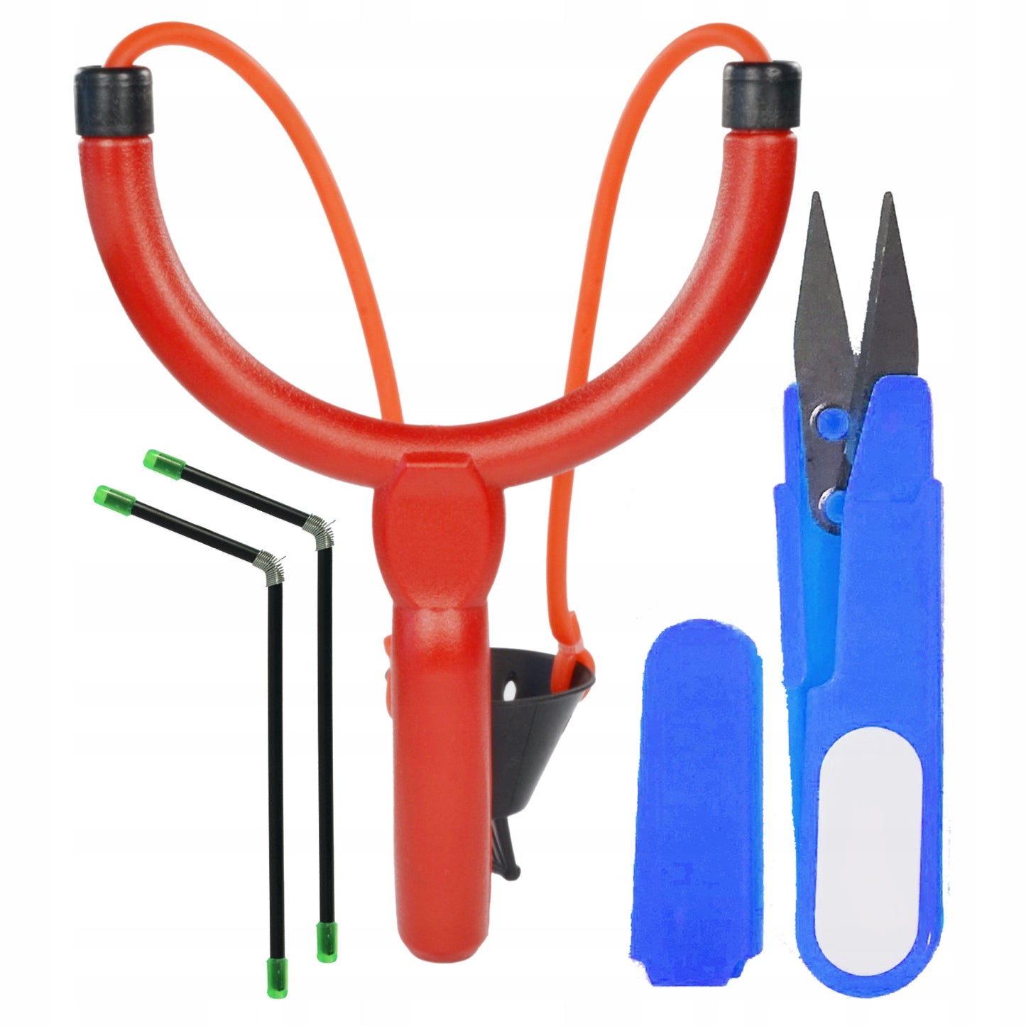 Karpių žvejybos rinkinys meškerės ritės stovas