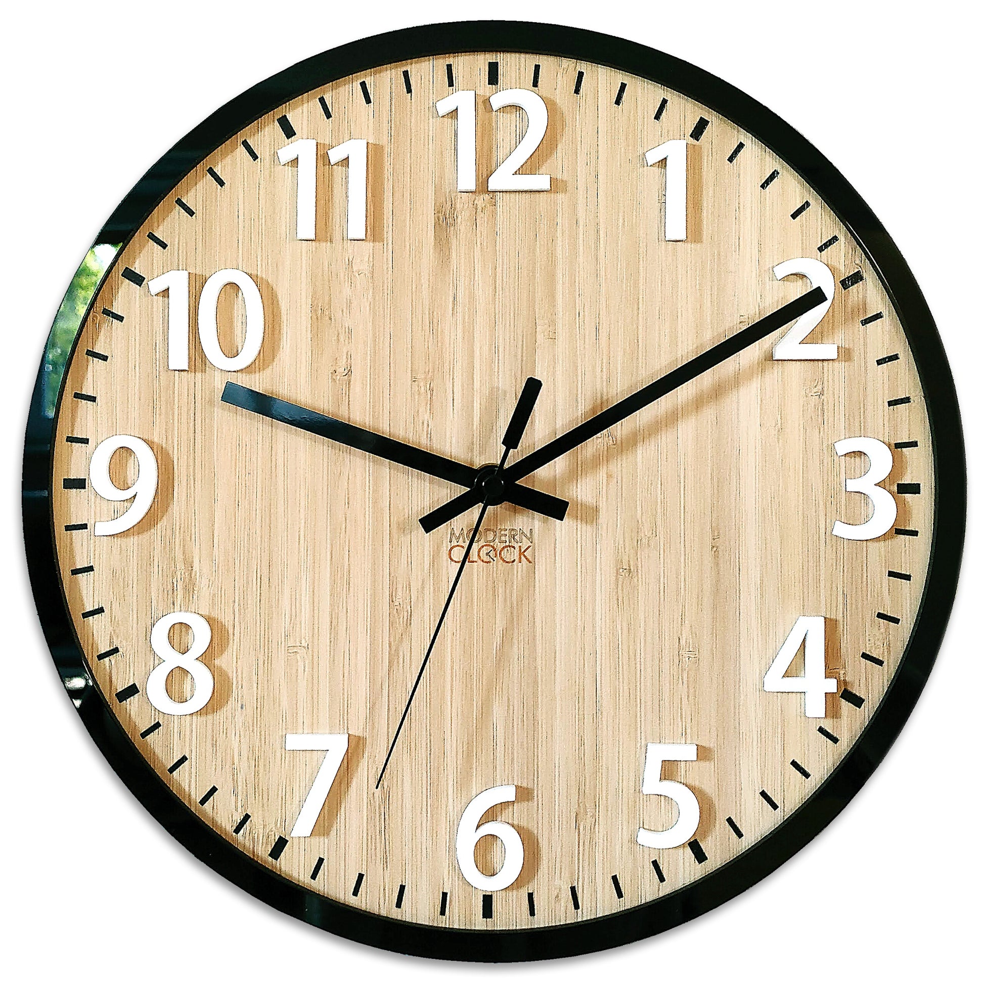 Moderninis Akrilo Sieninis Laikrodis Diana 30cm Apvalus Kvarcinis