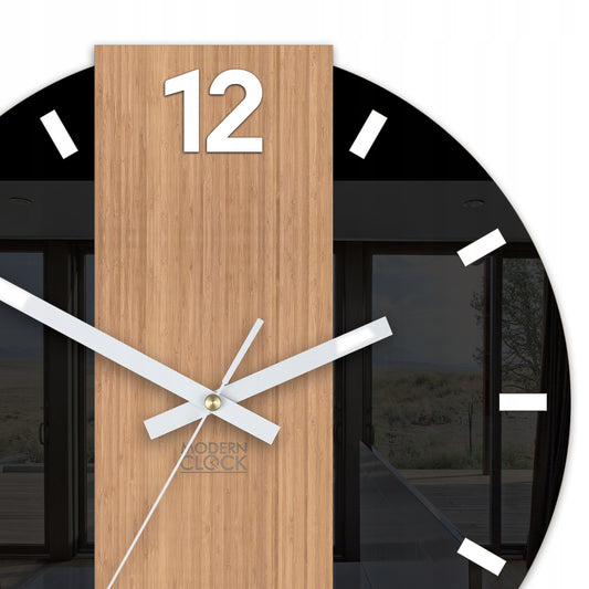 Sieninis laikrodis BAMBO PRIMO 3D Modernus 30 cm