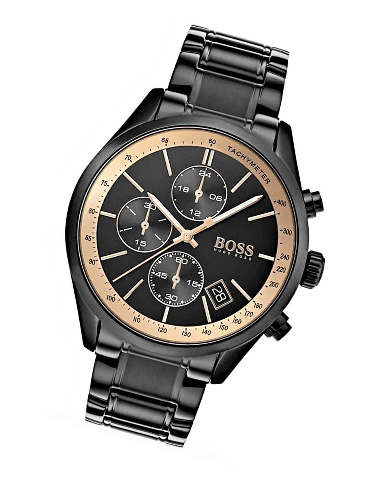 Vyriškas laikrodis Hugo Boss Grand Prix 1513578 + DĖŽUTĖ.