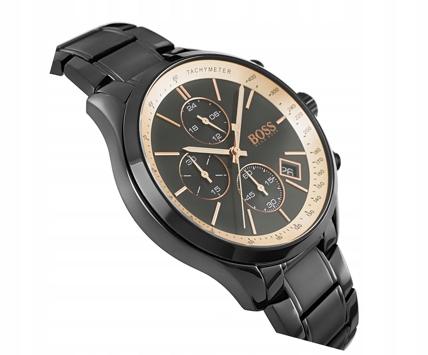 Vyriškas laikrodis Hugo Boss Grand Prix 1513578 + DĖŽUTĖ.