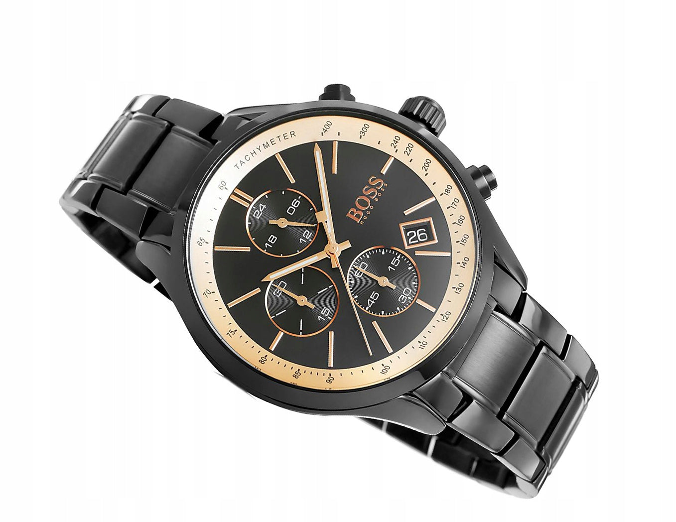 Vyriškas laikrodis Hugo Boss Grand Prix 1513578 + DĖŽUTĖ.