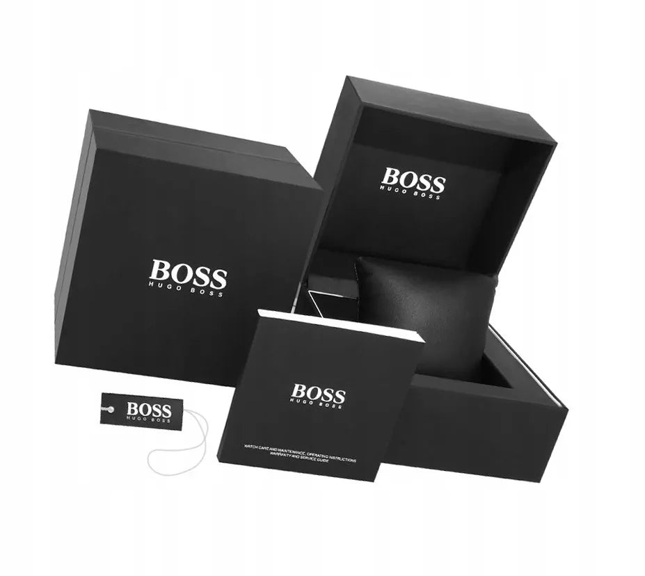 Vyriškas laikrodis Hugo Boss Grand Prix 1513578 + DĖŽUTĖ.