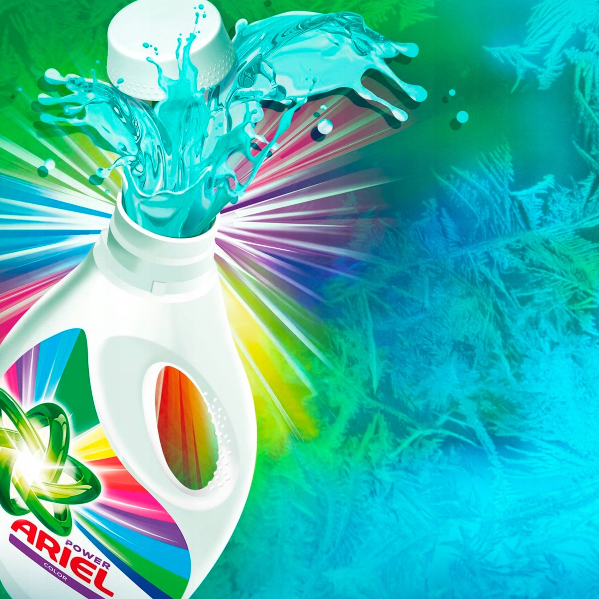 Ariel Cold Wash spalvos skalbimo gelis 80 skalbimų 2,64 L