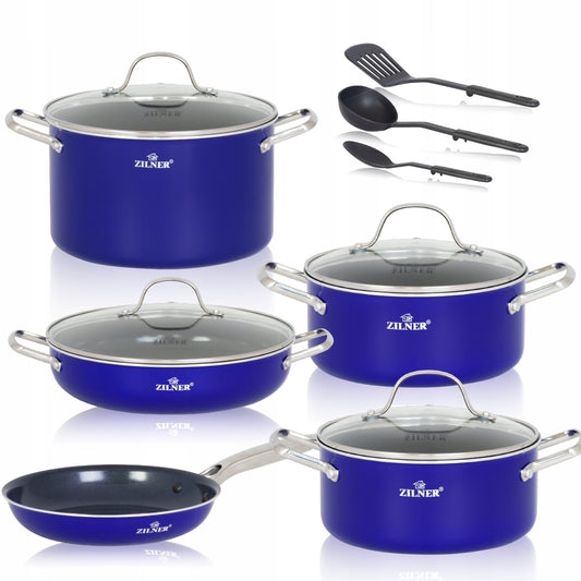 14 dalių rinkinys su marmurine danga ZILNER ZL-8136