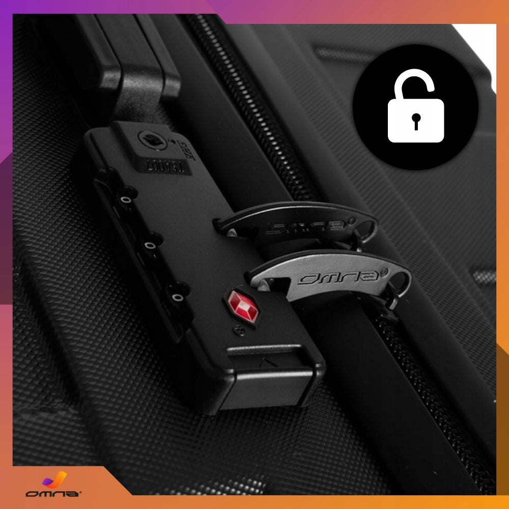 3 kelioninių lagaminų rinkinys 3in1 ABS bagažas lagaminas ant ratukų 94L+63L+40L