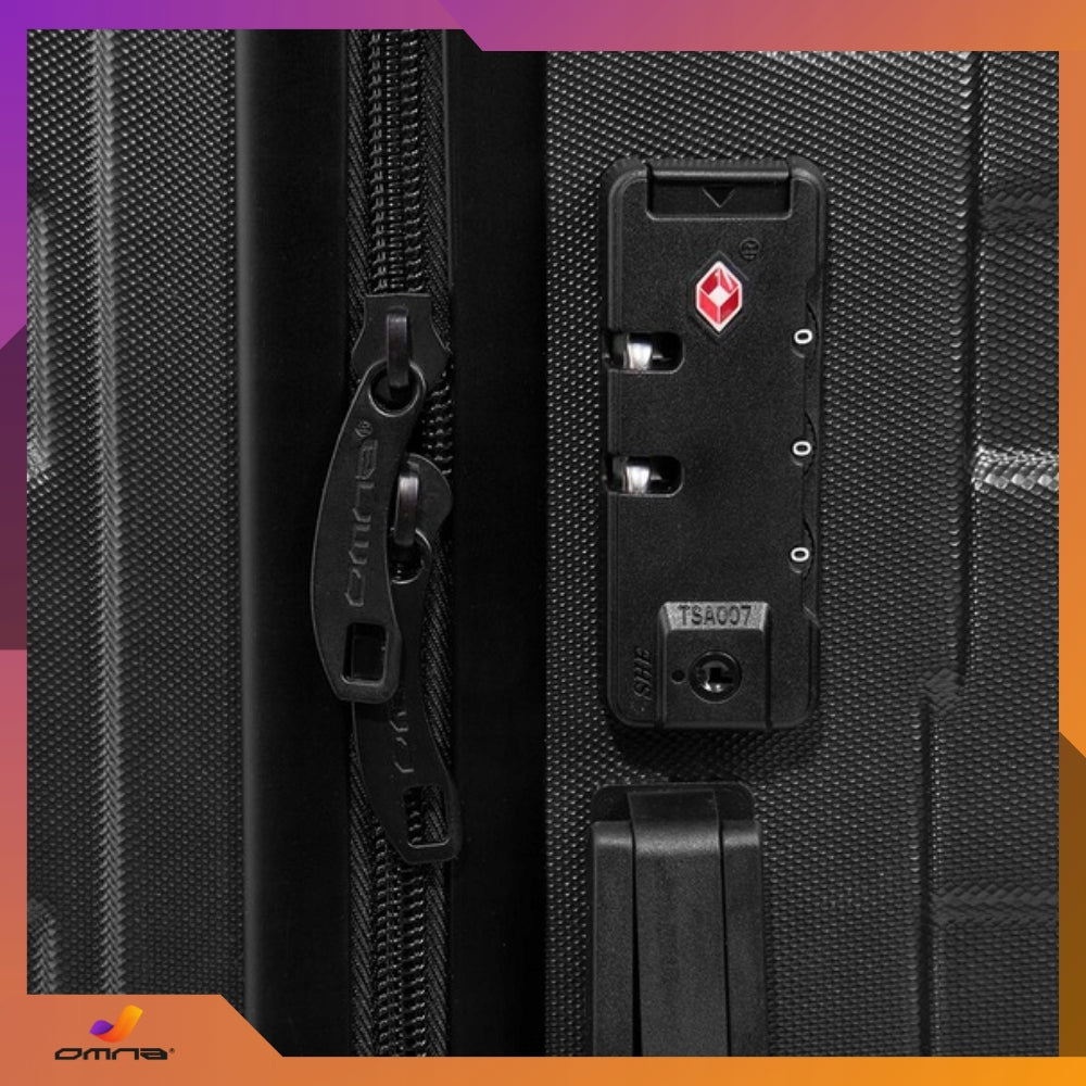 3 kelioninių lagaminų rinkinys 3in1 ABS bagažas lagaminas ant ratukų 94L+63L+40L