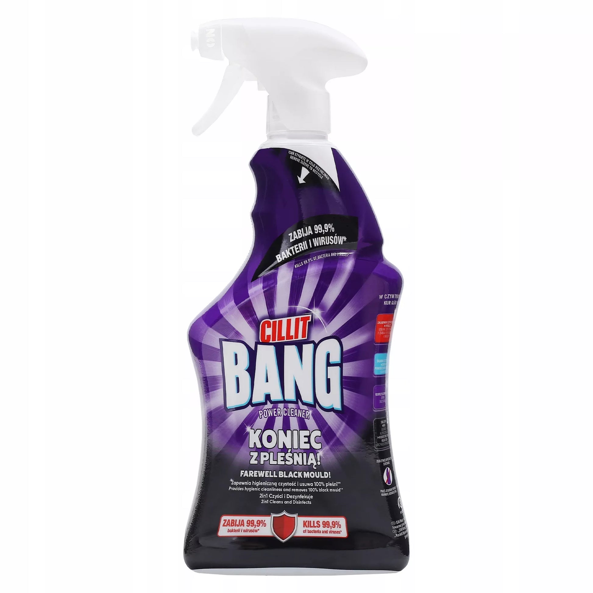 Cillit Bang Vonios ir Virtuvės Valymo Skysčių Rinkinys 5 x 750 ml