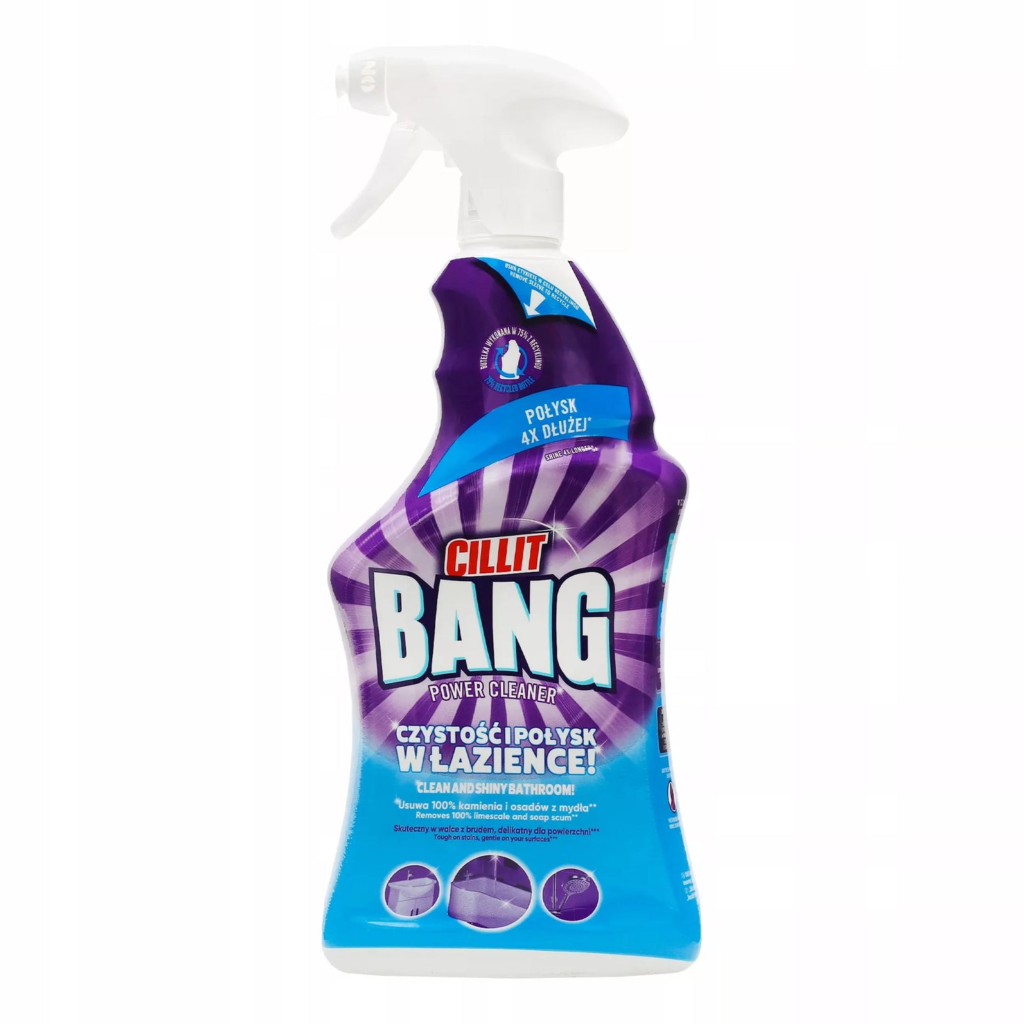 Cillit Bang Vonios ir Virtuvės Valymo Skysčių Rinkinys 5 x 750 ml