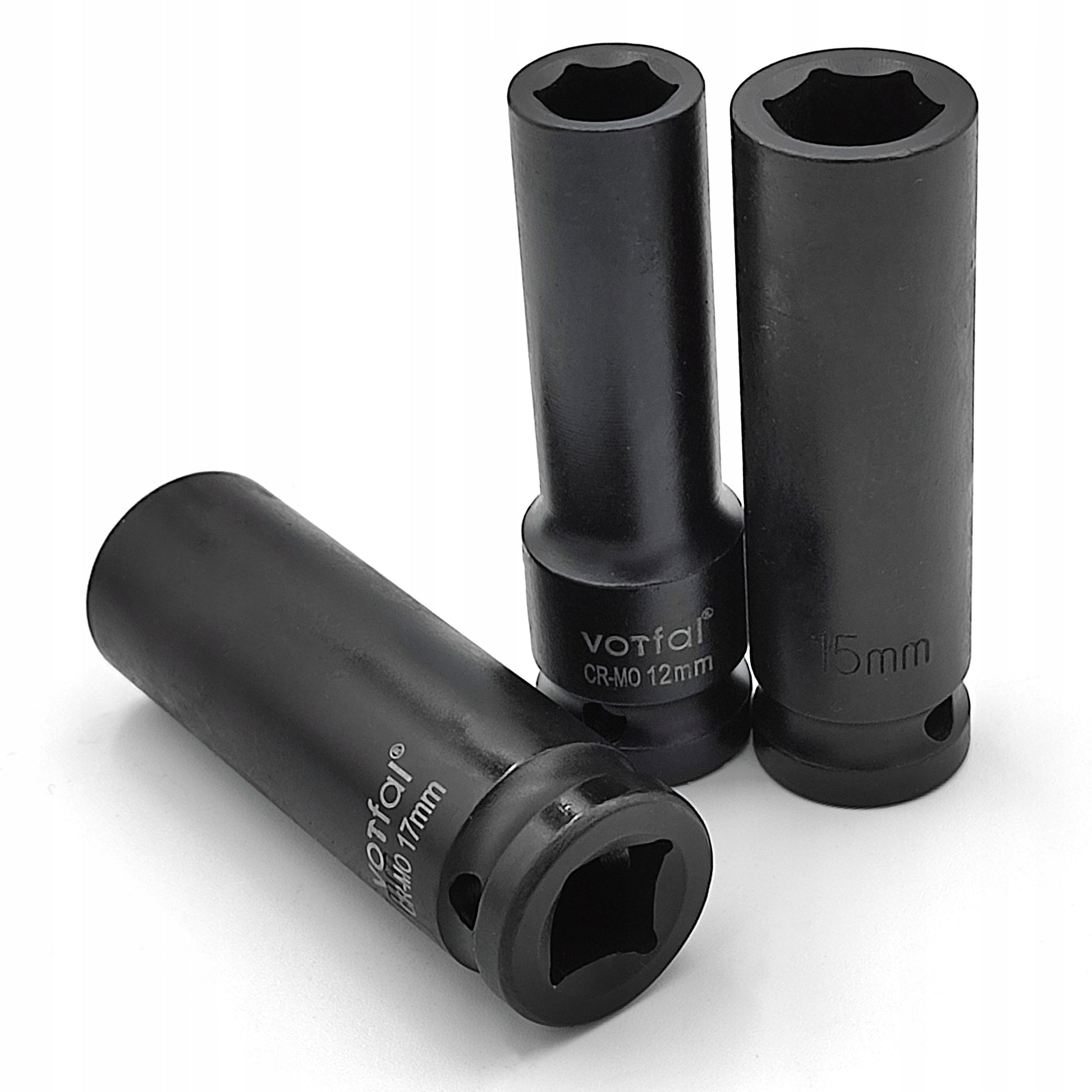 Smūginių Lizdų Rinkinys 1/2" 10–24mm 10 vnt. – Profesionalūs Raktai Lizdai