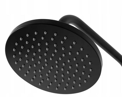 Dušo komplektas LUIS Matinis Juodas BLACK REA