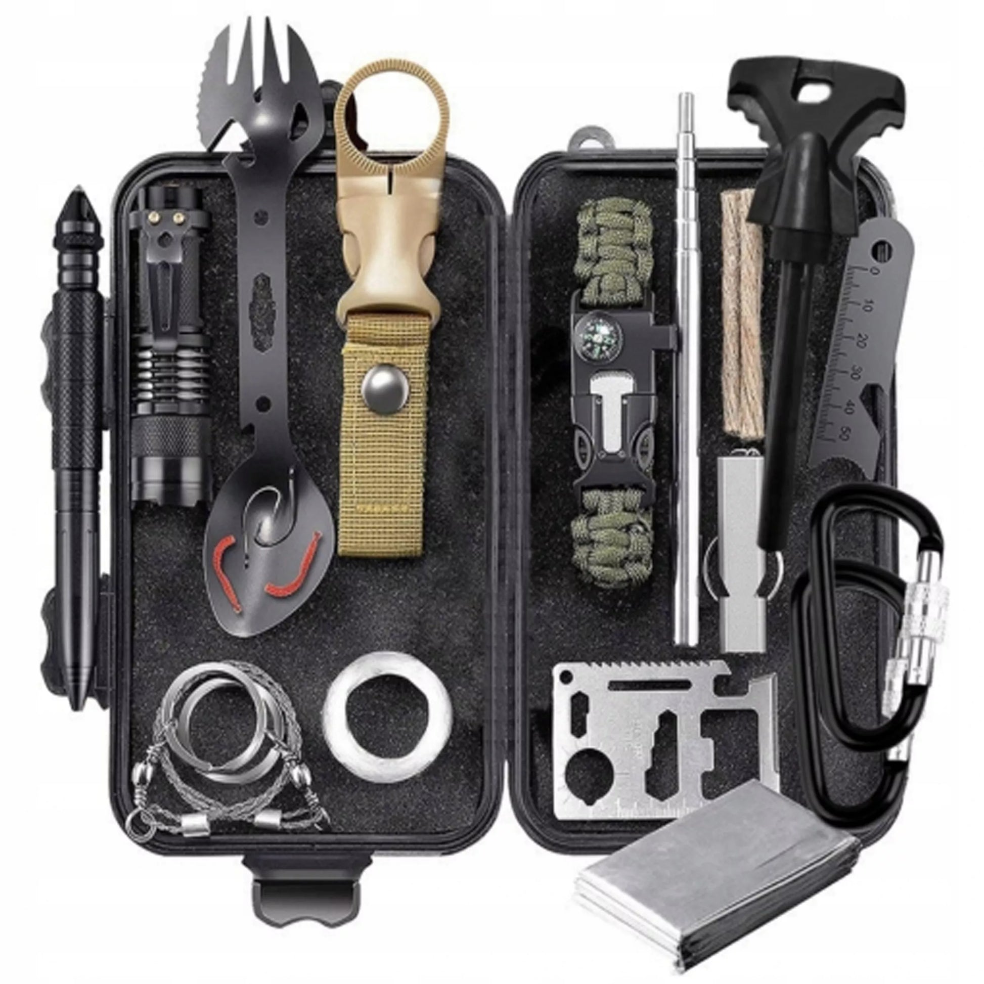 Karinis "Survival" rinkinys, nepakeičiamas daiktas išgyvenimui 32in1 Multitool