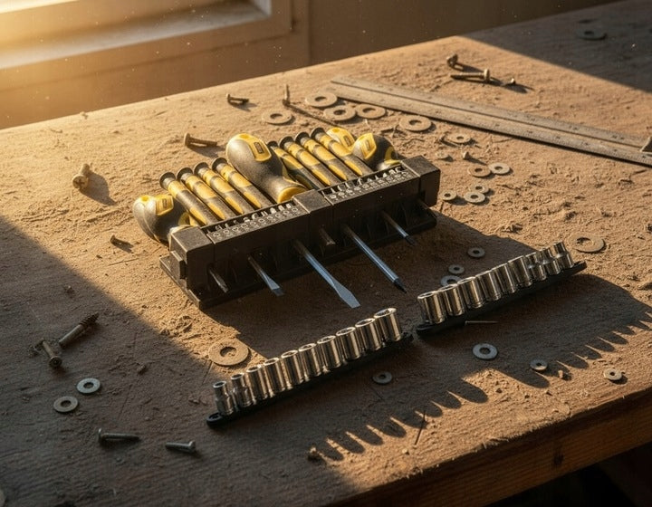 STAEDTLER 57 elementų ATRAKTORŲ RINKINYS STHT0-62143 STANLEY