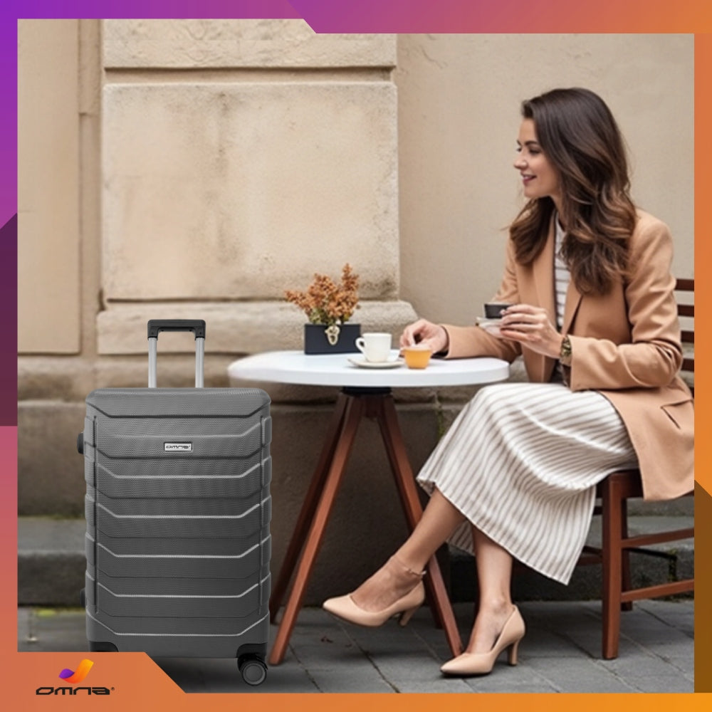 Kelioninių lagaminų rinkinys su ratukais, didelis 94L, vidutinis 63L, mažas 40L