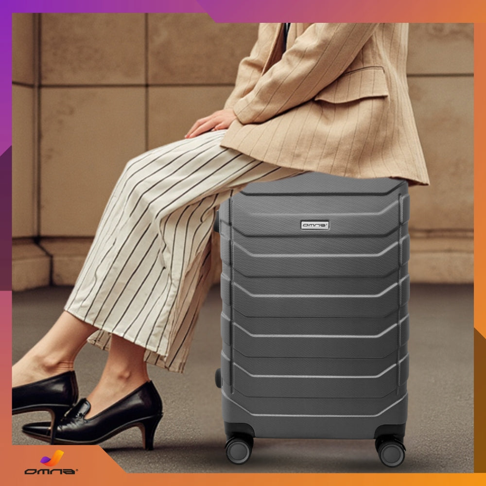 Kelioninių lagaminų rinkinys su ratukais, didelis 94L, vidutinis 63L, mažas 40L