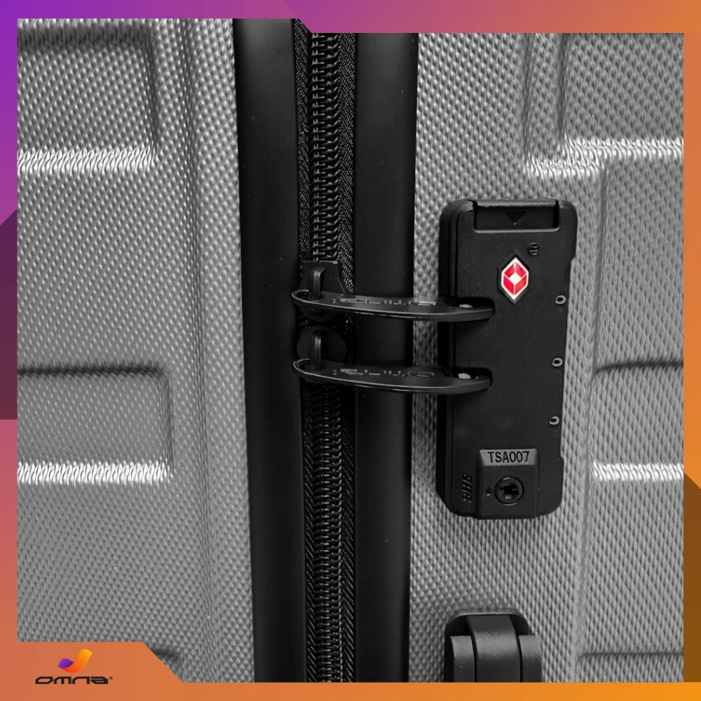 Kelioninių lagaminų rinkinys su ratukais, didelis 94L, vidutinis 63L, mažas 40L