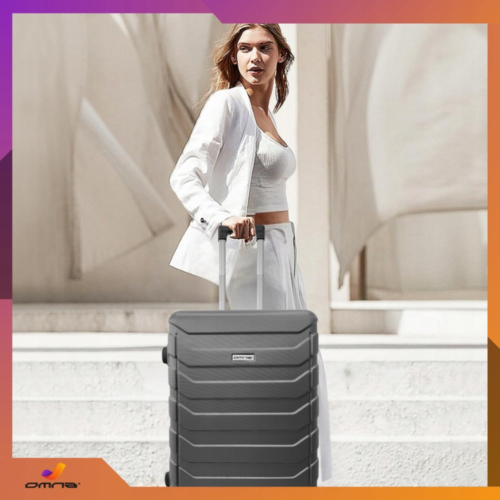 Kelioninių lagaminų rinkinys su ratukais, didelis 94L, vidutinis 63L, mažas 40L